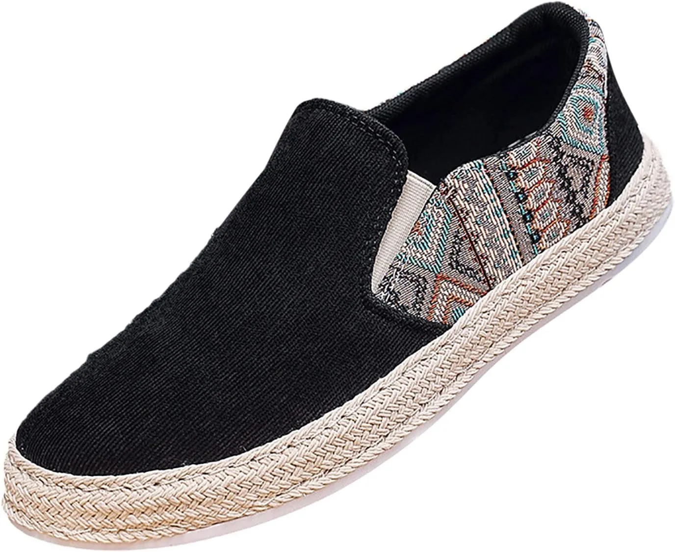 2022 Men's New Spring and Autumn Fisherman's Shoes Canvas Thick Soled Slip On Shoes Size 14 Casual Men Shoe Men's Sandals Men