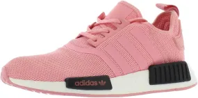 Adidas NMD_R1 Girls Shoes Size 6.5, Color: Pink/White