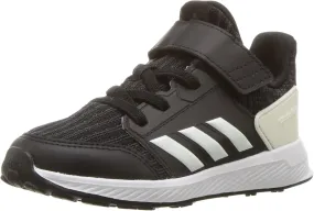 adidas Originals Baby Rapidarun Running Shoe, Black/Cloud White/Carbon, 10K M US Toddler