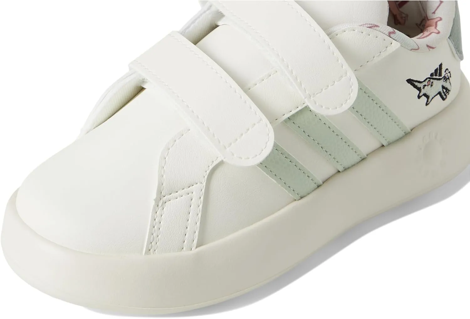 adidas Unisex-Child Grand Court Dino Sportswear Shoes (Toddler) Sneaker