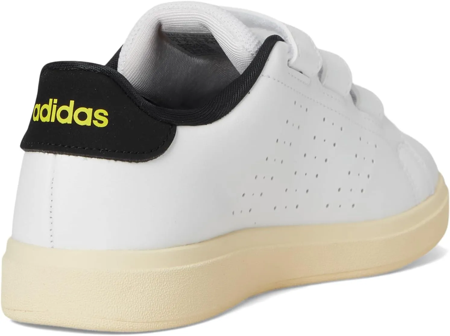 adidas Unisex-Child Smiley World Advantage Sportswear Shoes (Little Kid) Sneaker