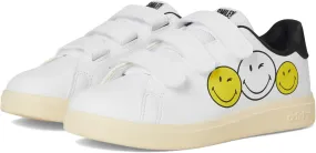 adidas Unisex-Child Smiley World Advantage Sportswear Shoes (Little Kid) Sneaker
