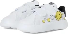adidas Unisex-Child Smiley World Advantage Sportswear Shoes (Toddler) Sneaker