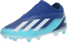 adidas Unisex-Child X Crazylight.3 Laceless Firm Ground Shoes Sneaker