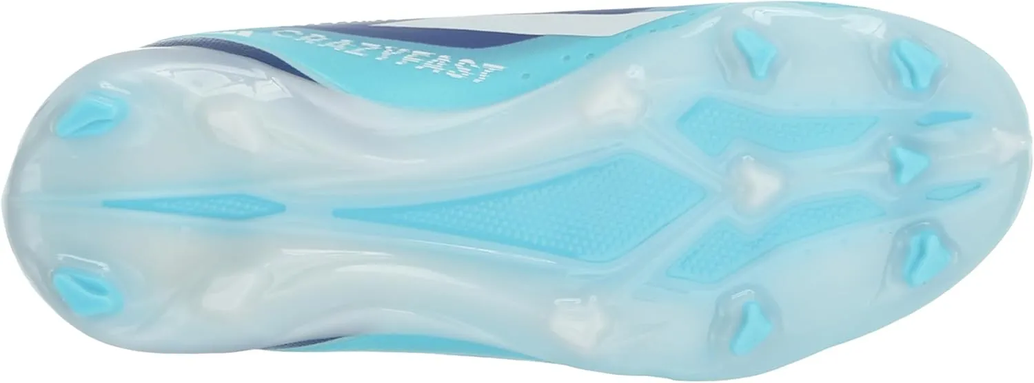 adidas Unisex-Child X Crazylight.3 Laceless Firm Ground Shoes Sneaker