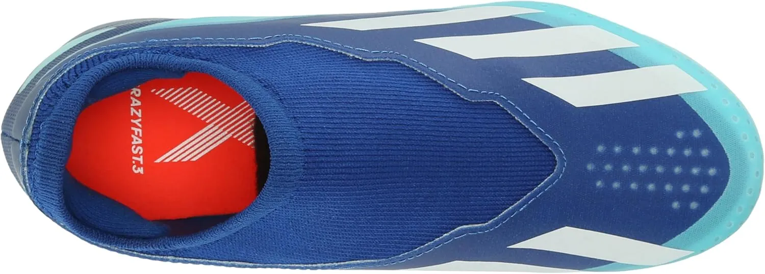 adidas Unisex-Child X Crazylight.3 Laceless Firm Ground Shoes Sneaker
