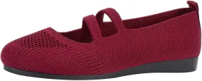 AMDBEL Flats Shoes Women Dressy Comfortable Women's Ballet Flats Slip-On Square Toe Dress Shoes with Elastic Ankle Straps