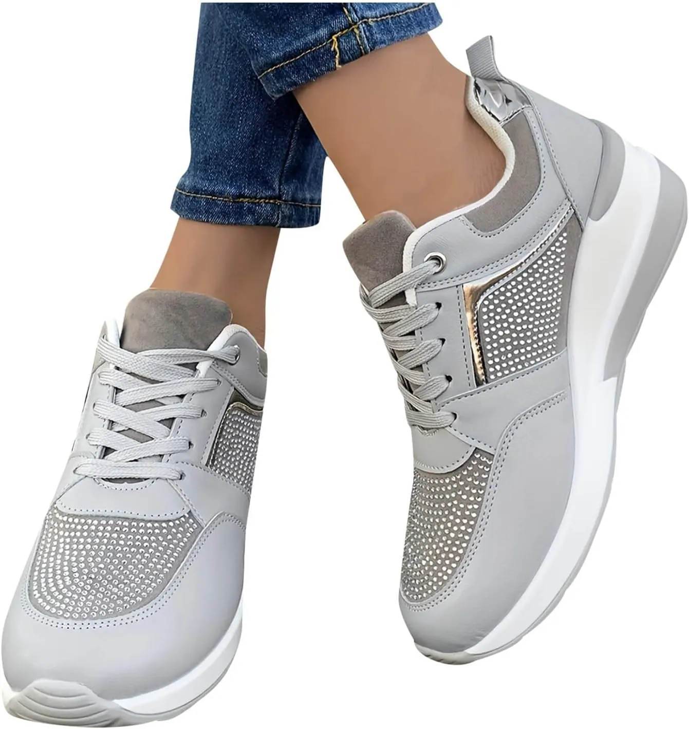 Arch Support Slip on Sneakers for Women Air Cushion Orthopedic Sneakers with Arch Support Fly Woven Mesh Shoe
