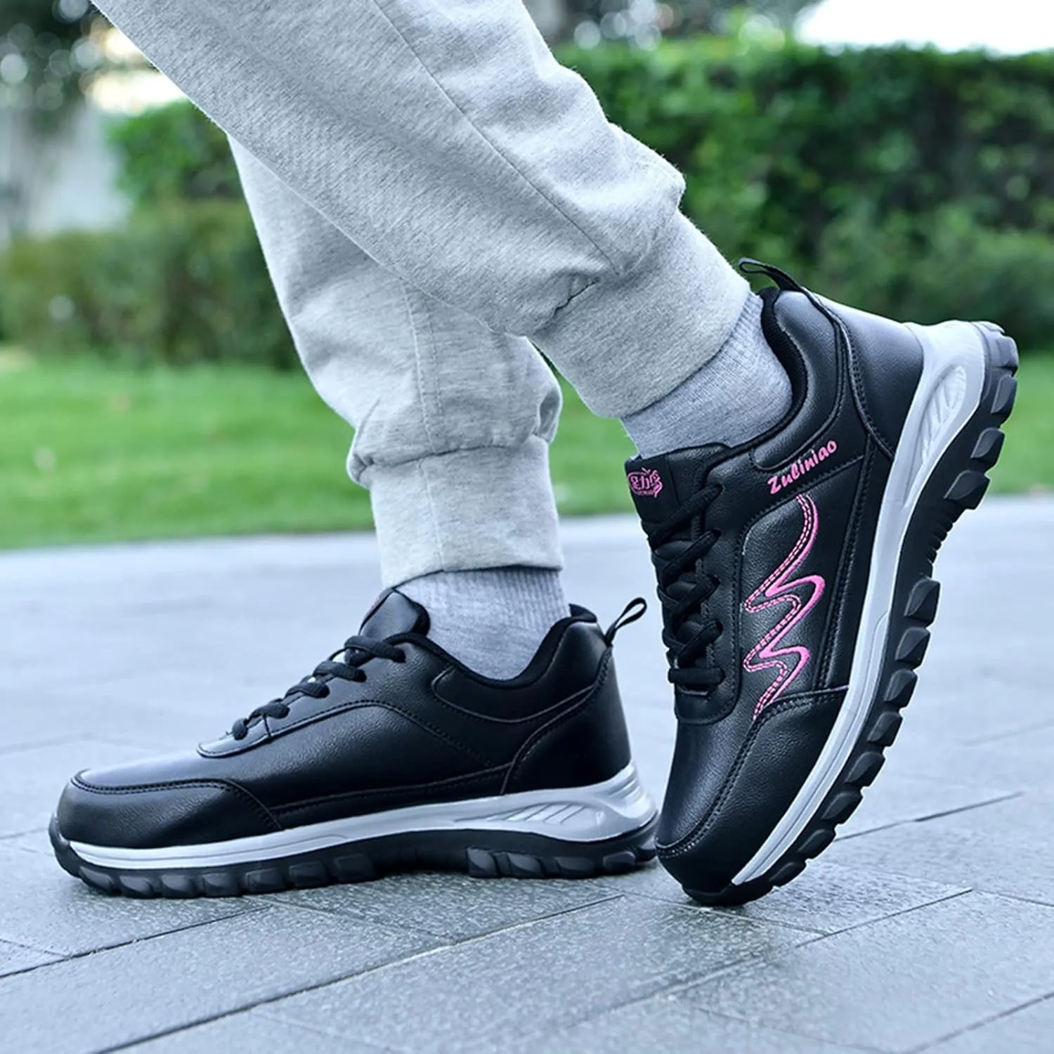 Arch Support Trekking Shoes for Women Non Slip Cushion Fashion Running Tennis Shoes Orthopedic Shoe for Women