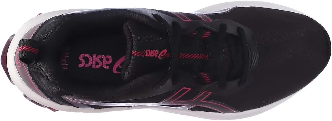 ASICS Women's 1202A384.002 Running Shoes Gel Quantum 90 IV Black/Pink Rave US Size 7.5