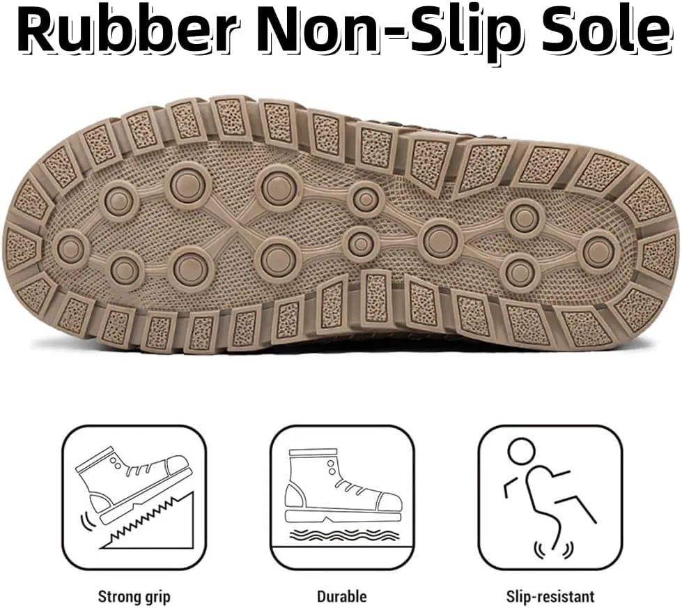 Asifn Mens Casual Leather Shoes Comfortable Soft Lightweight Breathable Handmade Slip On Lace-Up Walking Driving Shoes