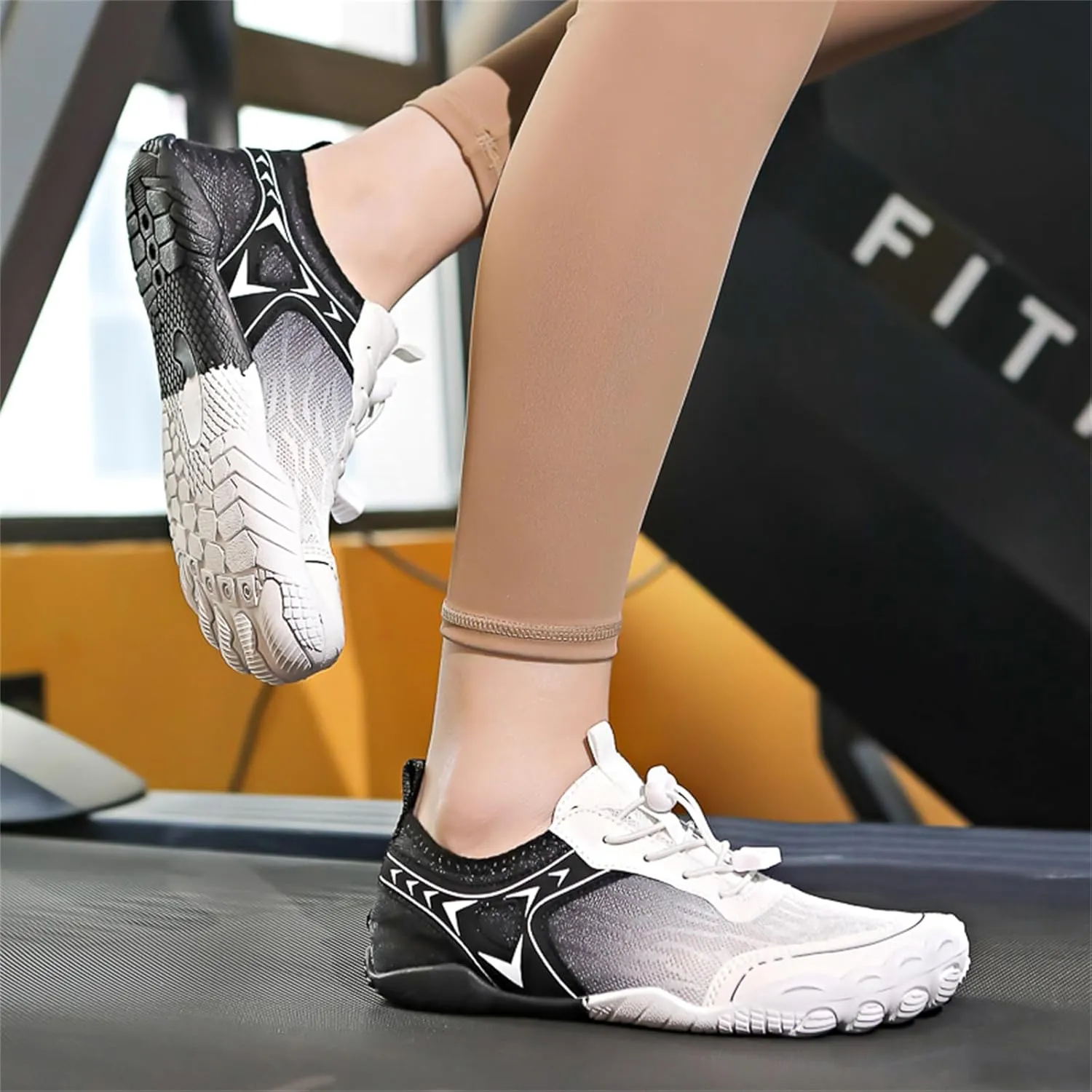 Athletic Hiking Water Shoes for Women Men,Breathable Non-Slip Sports Footwear Outdoor Beach Walking Surfing Running Shoes,Wide Toe Box Neuropathy Footwear Lightweight Swimming Fitness Barefoot Wear