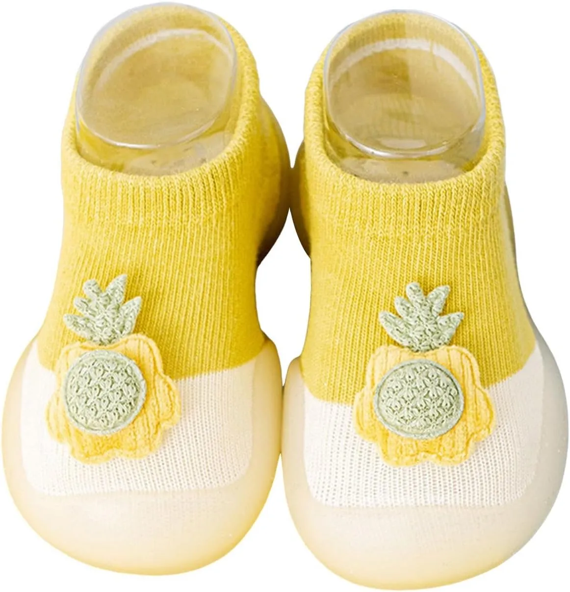 Baby Boy Shoes 12 to 18 Months Infant Boys Girls Animal Socks Shoes Toddler The Floor Socks Non Slip Prewalker Shoes First Walking Shoes Baby Boy (Yellow, 6 Infant)