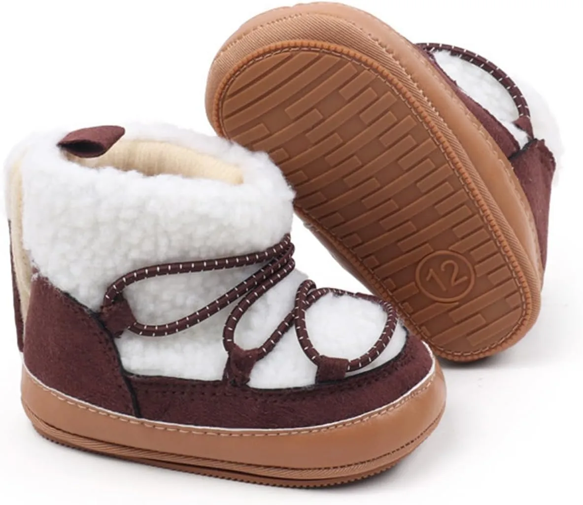 Baby Girls And Boys Soft Soles Slip-Resistant Cr Boots For Infant And Toddler Baby Snow Boots Baby Winter Boots
