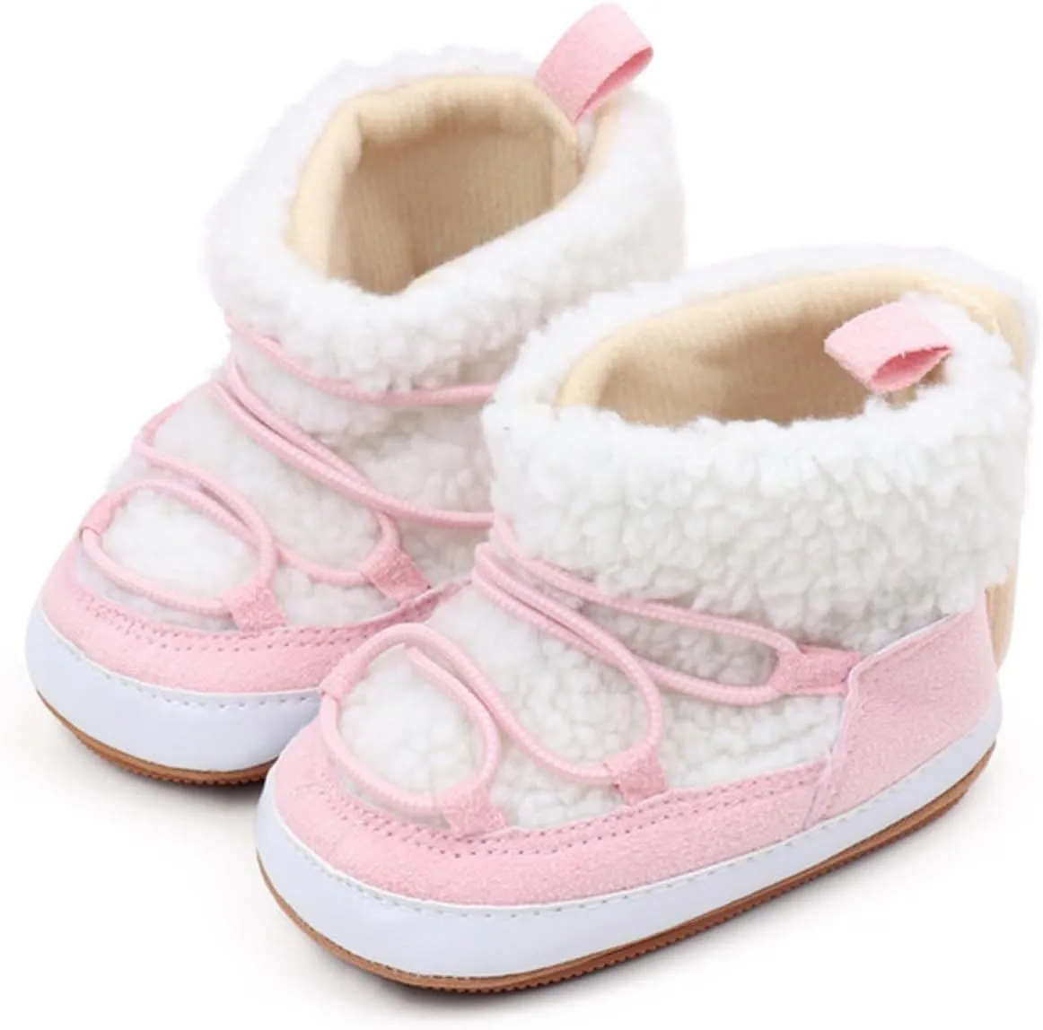 Baby Girls And Boys Soft Soles Slip-Resistant Cr Boots For Infant And Toddler Baby Snow Boots Baby Winter Boots