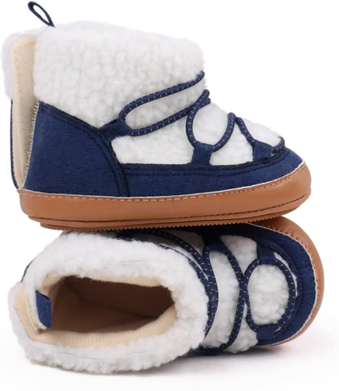 Baby Girls And Boys Soft Soles Slip-Resistant Cr Boots For Infant And Toddler Baby Snow Boots Baby Winter Boots