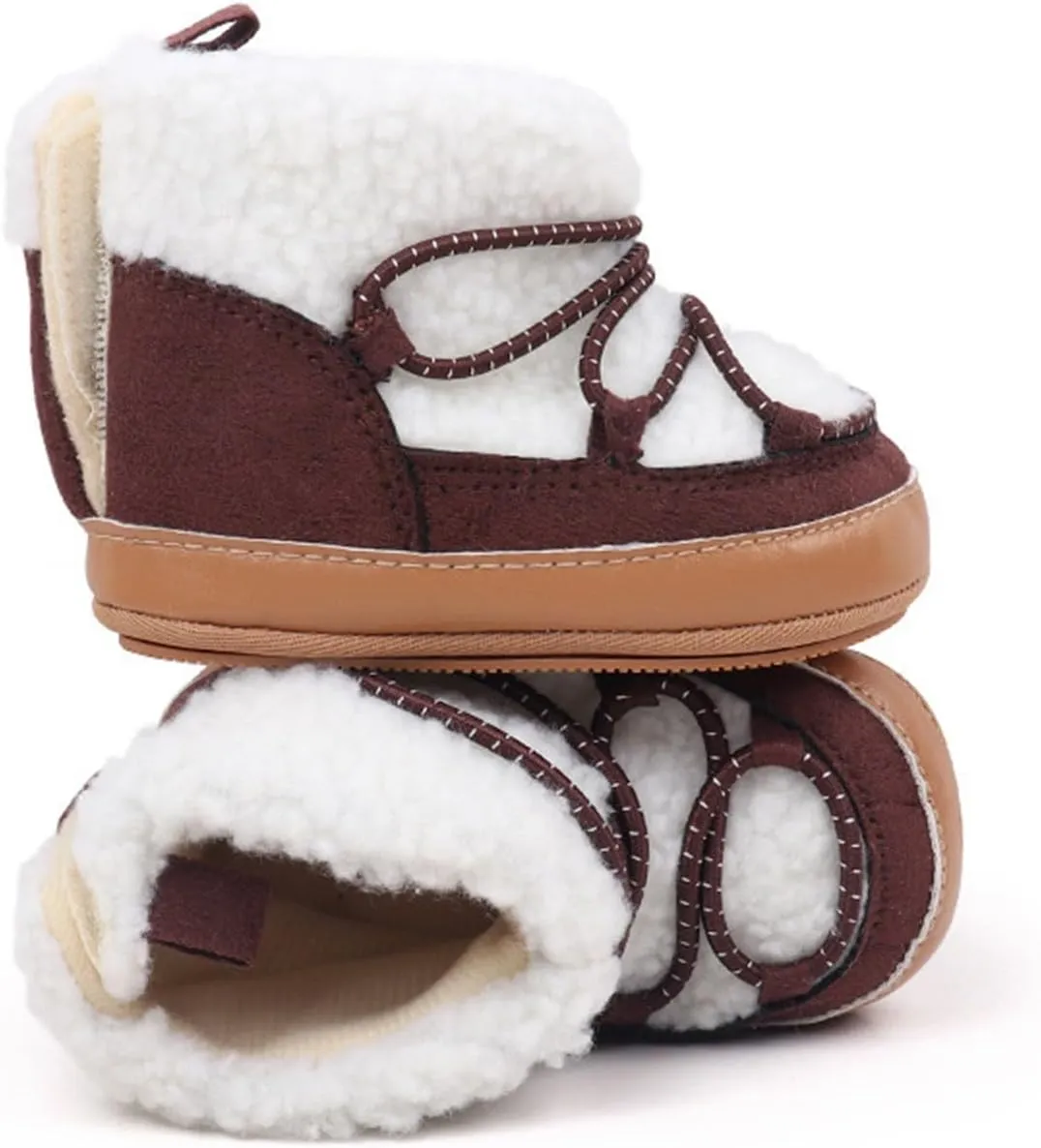 Baby Girls And Boys Soft Soles Slip-Resistant Cr Boots For Infant And Toddler Baby Snow Boots Baby Winter Boots