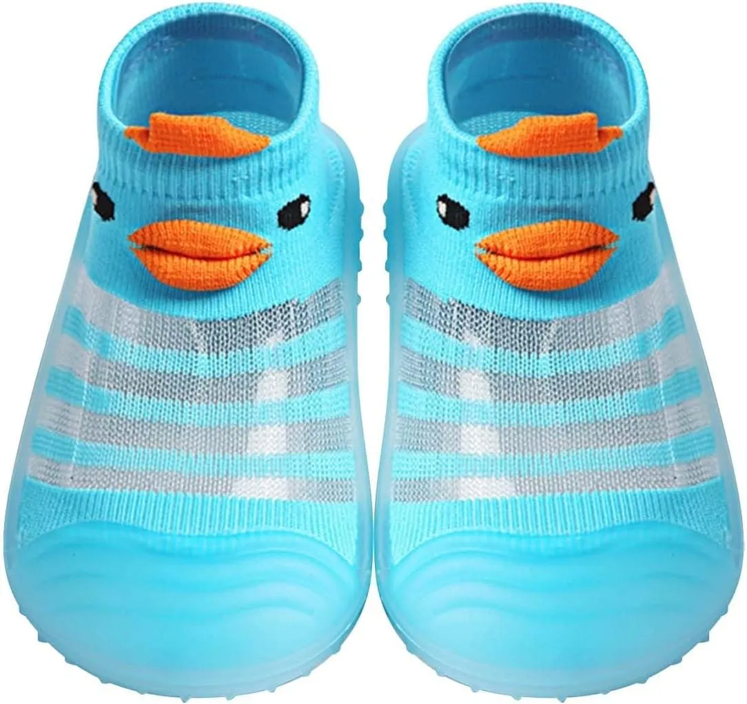Baby Shoes 18to24 Months Boys Toddler Infant Baby Girls Boys Cute Knitted Breathable Shoes Toddlers Shoes Size 6 Boys (Blue, 7 Toddler)