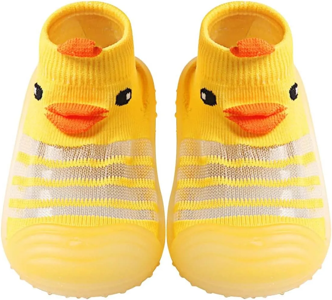 Baby Shoes 18to24 Months Boys Toddler Infant Baby Girls Boys Cute Knitted Breathable Shoes Toddlers Shoes Size 6 Boys (Yellow, 5 Infant)