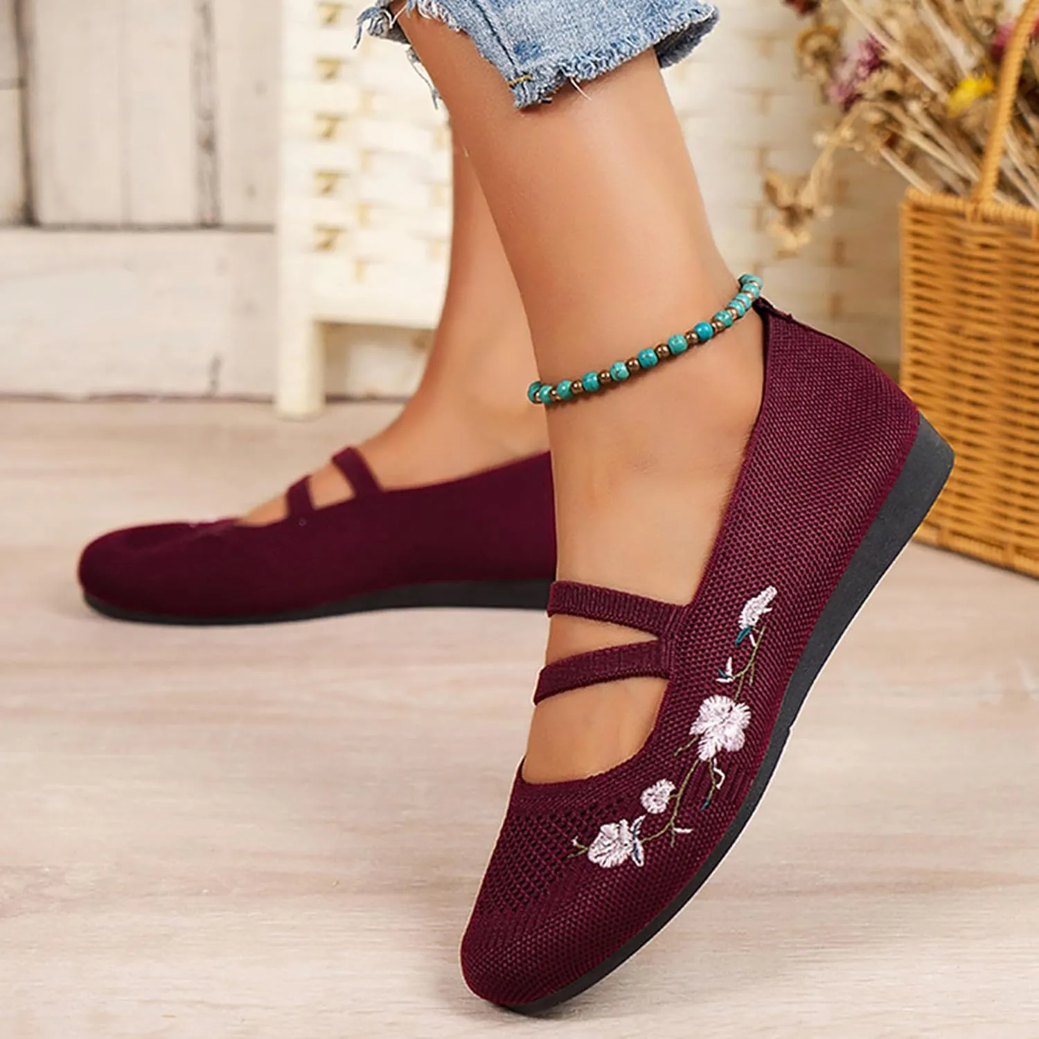 Ballet Comfortable Dressy Slip On Flat Women Flat Shoes Slip On Comfortable Walking Ballerina Ballet Flats