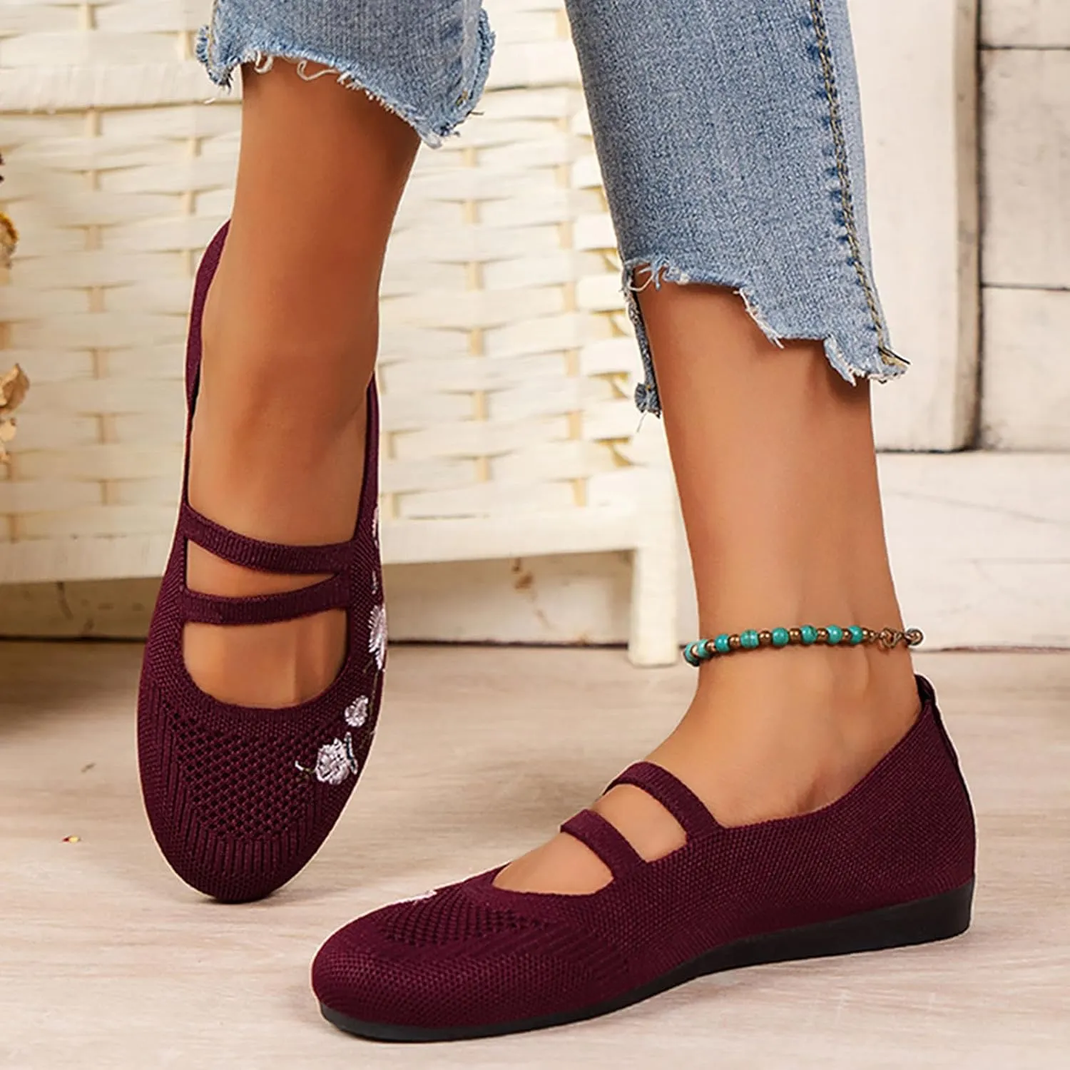 Ballet Comfortable Dressy Slip On Flat Women Flat Shoes Slip On Comfortable Walking Ballerina Ballet Flats
