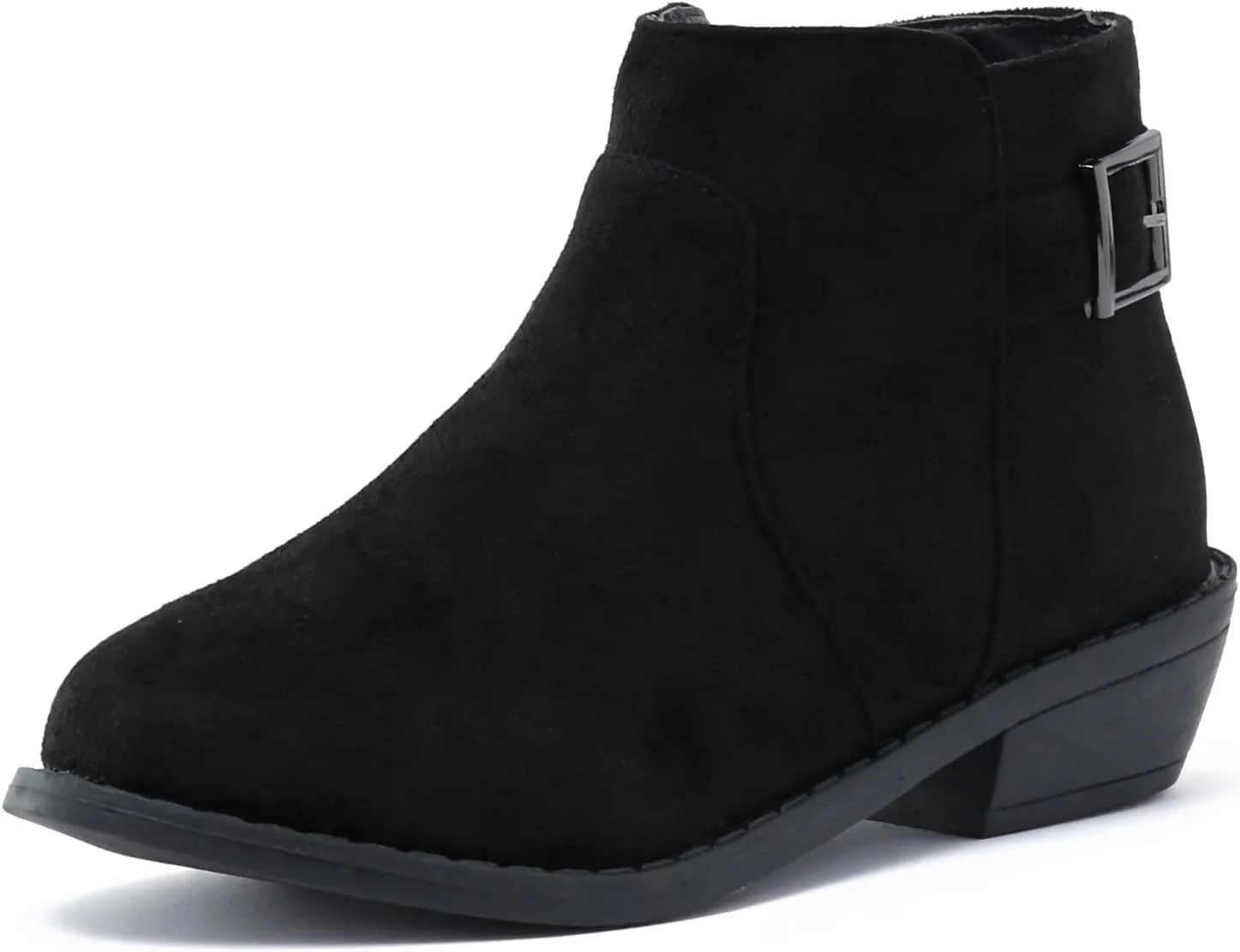 Boots for Women Premium Orthopedic Ankle Boots Arch Support Leather Comfortable Side Zip Wedge Booties 52