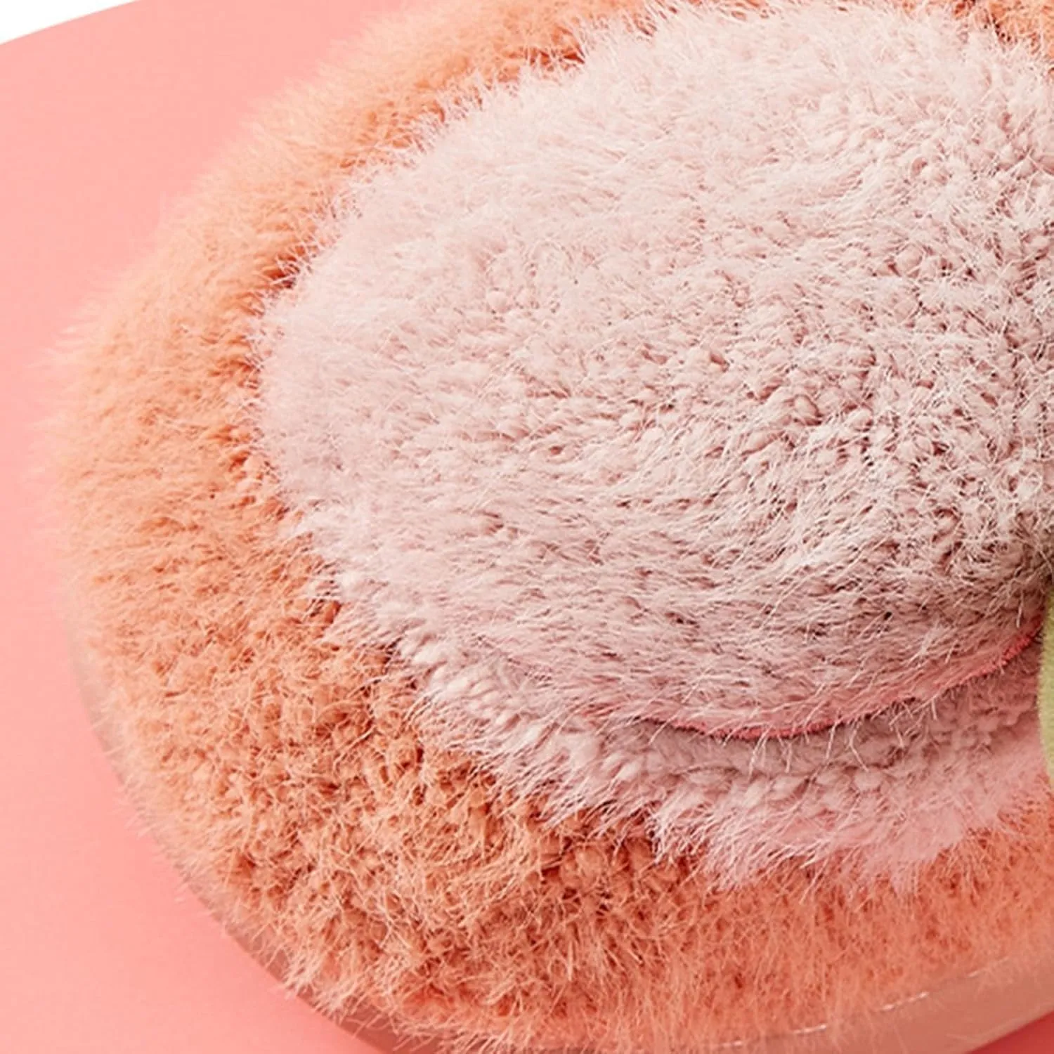 Boys Girls Strawberry Slippers Toddler Plush Warm Cotton Slippers Non-Slip Indoor Comfy Bedroom Winter Shoes