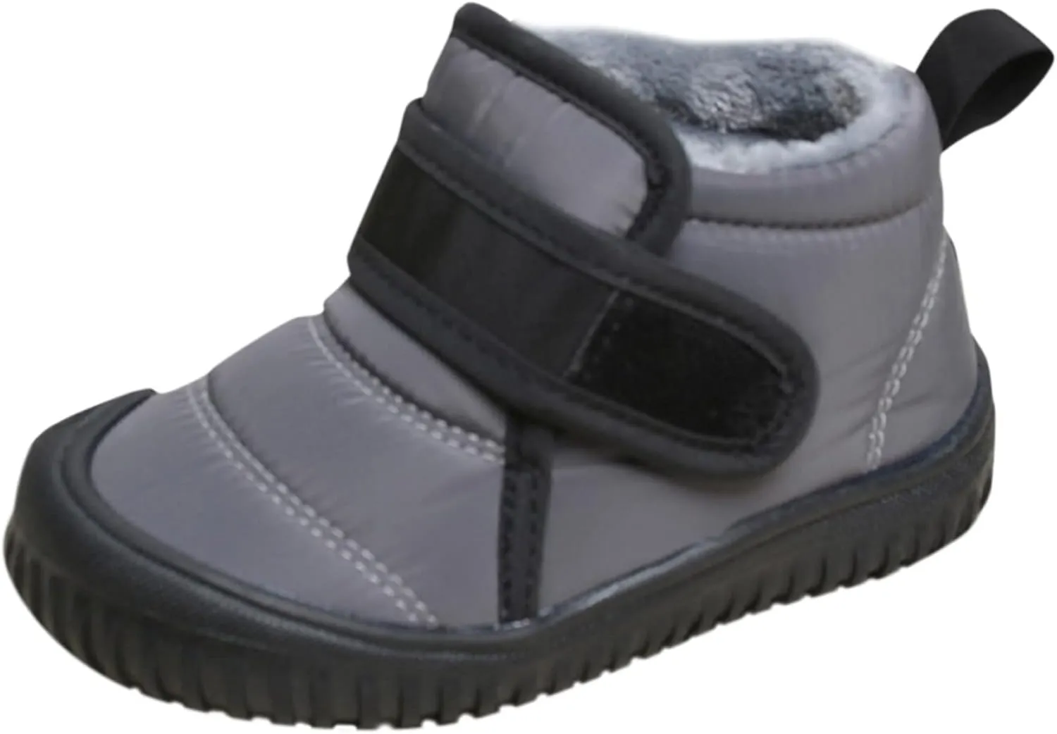 Boys Waterproof Snow Boots Soft Sole Plus Velvet Warm Snow Boots Outdoor Comfortable Winter Shoes