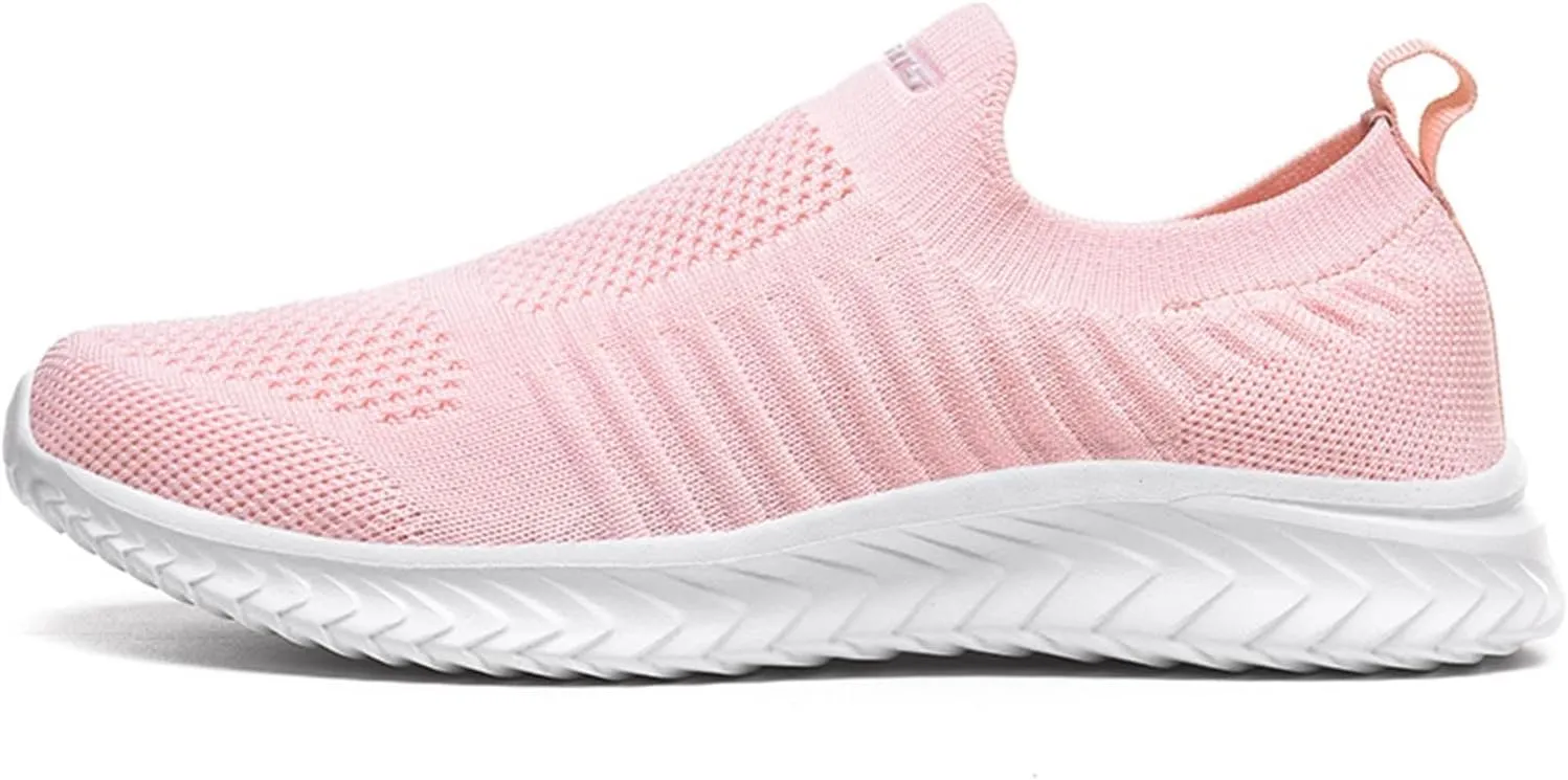 Breathable Slip on Sneakers for Women Breathable Zero Drop Adjustable Barefoot Shoes Lightweight Workout Shoe