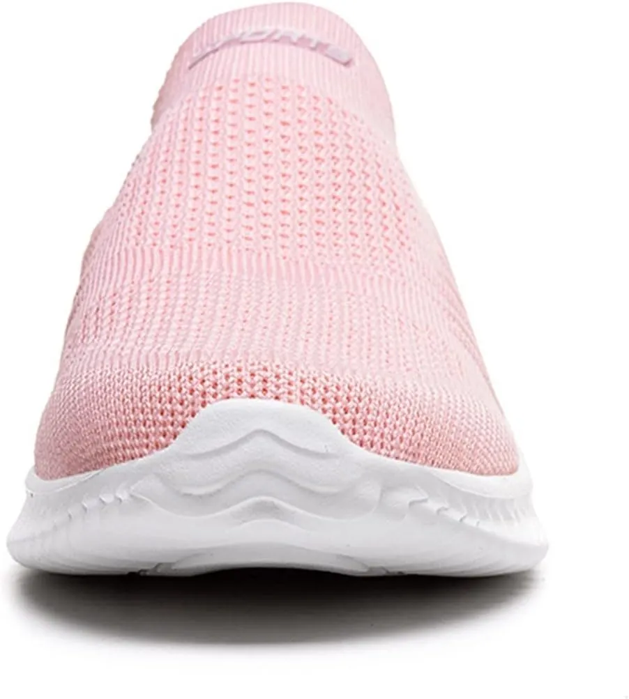 Breathable Slip on Sneakers for Women Breathable Zero Drop Adjustable Barefoot Shoes Lightweight Workout Shoe