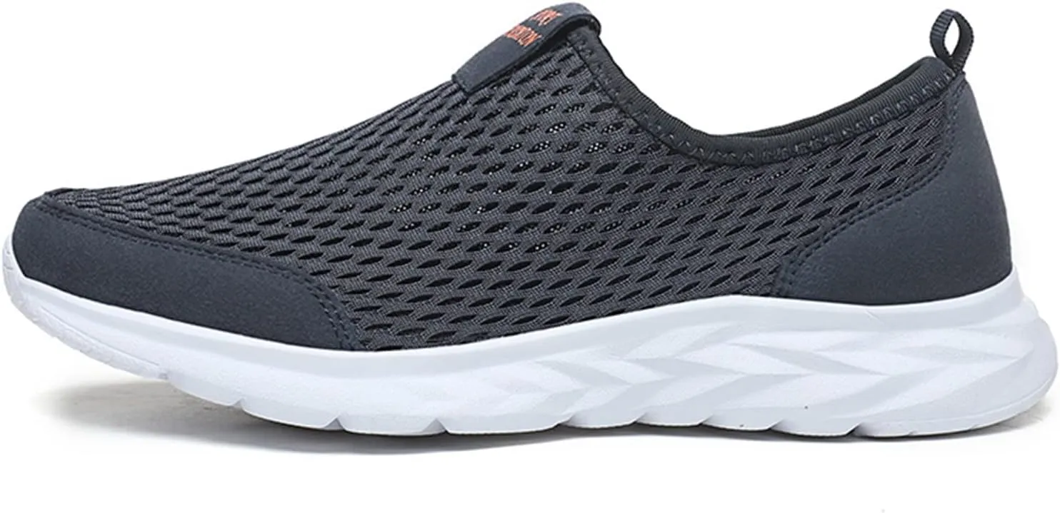 Breathable Walking Shoes for Women Stretch Cushion Sports Shoes Lightweight Flying Mesh Shoes for Elderly Women