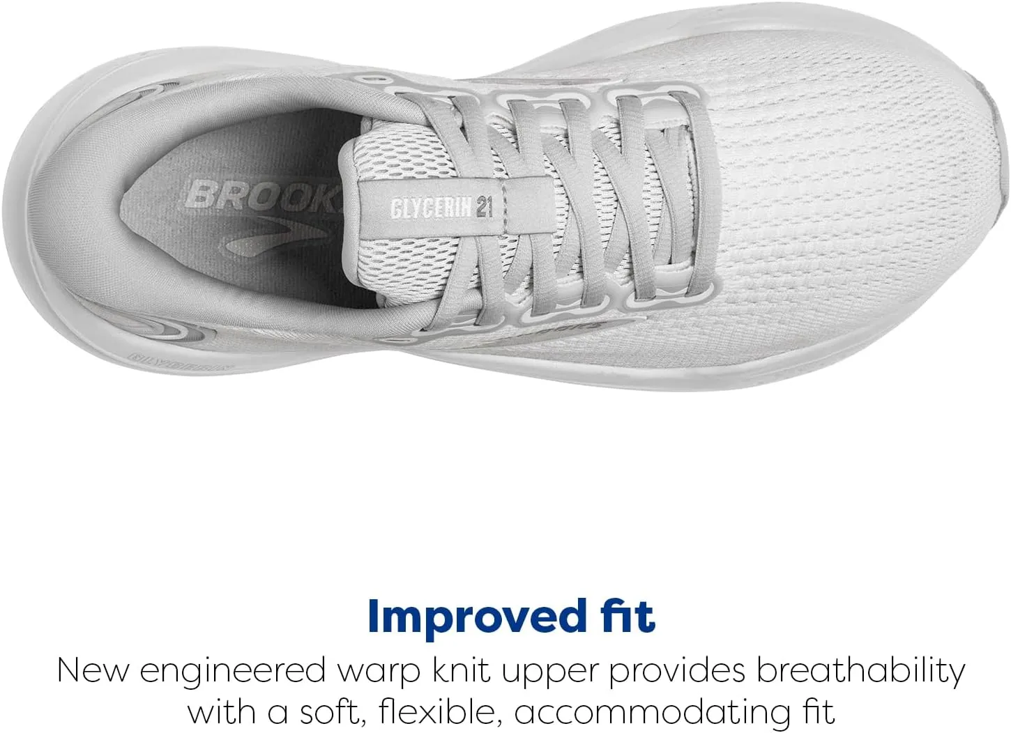 Brooks Mens Glycerin 21 Neutral Running Shoe