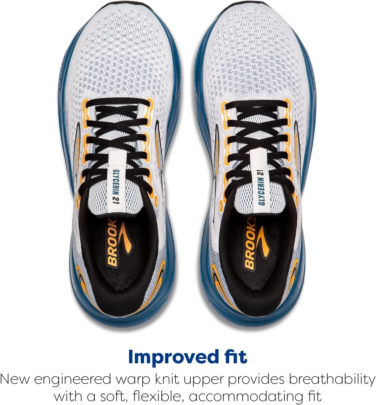 Brooks Mens Glycerin 21 Neutral Running Shoe