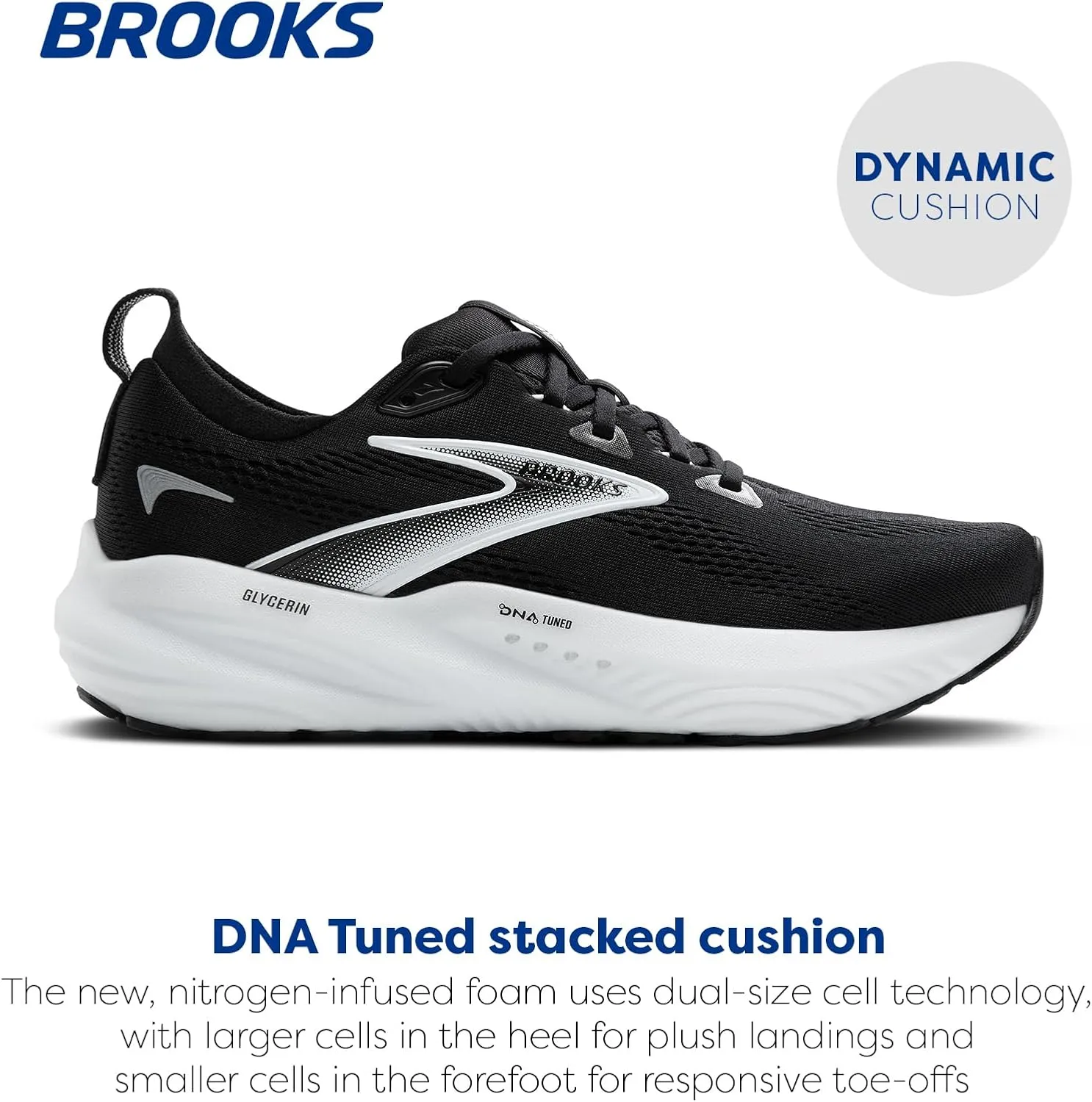 Brooks Mens Glycerin 22 Neutral Running Shoe