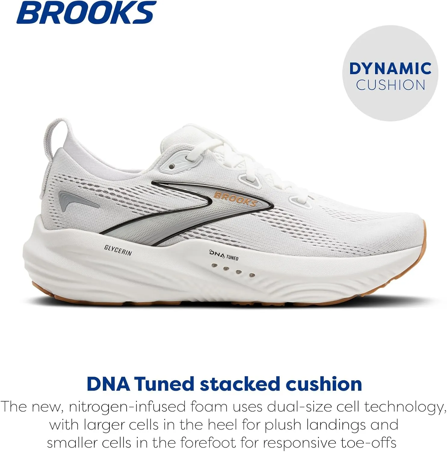 Brooks Womens Glycerin 22 Neutral Running Shoe