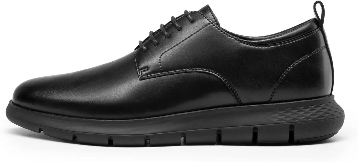 Bruno Marc Men's Casual Dress Sneakers Formal Business Shoes, All-Day Comfort Lightweight Cushioning Oxfords Crossflex NeatLite