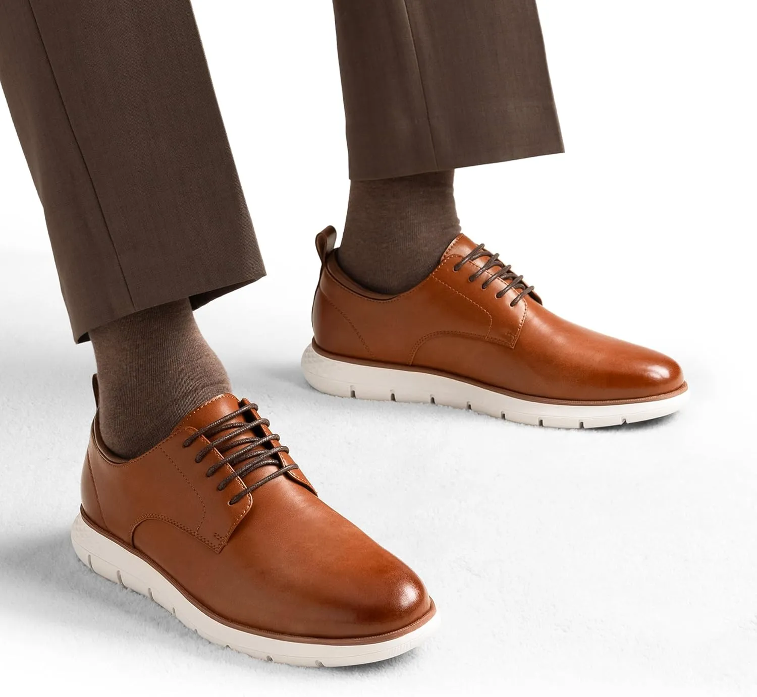 Bruno Marc Men's Casual Dress Sneakers Formal Business Shoes, All-Day Comfort Lightweight Cushioning Oxfords Crossflex NeatLite