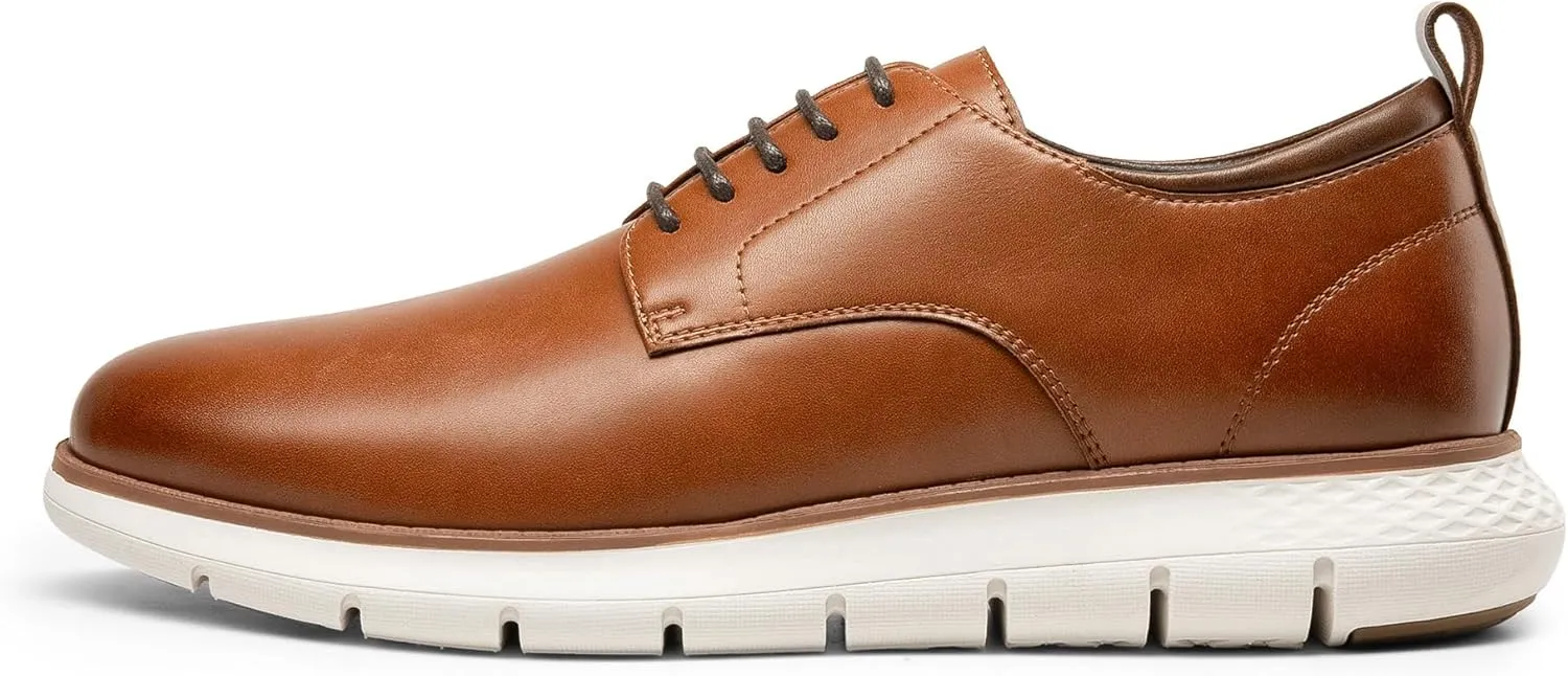 Bruno Marc Men's Casual Dress Sneakers Formal Business Shoes, All-Day Comfort Lightweight Cushioning Oxfords Crossflex NeatLite