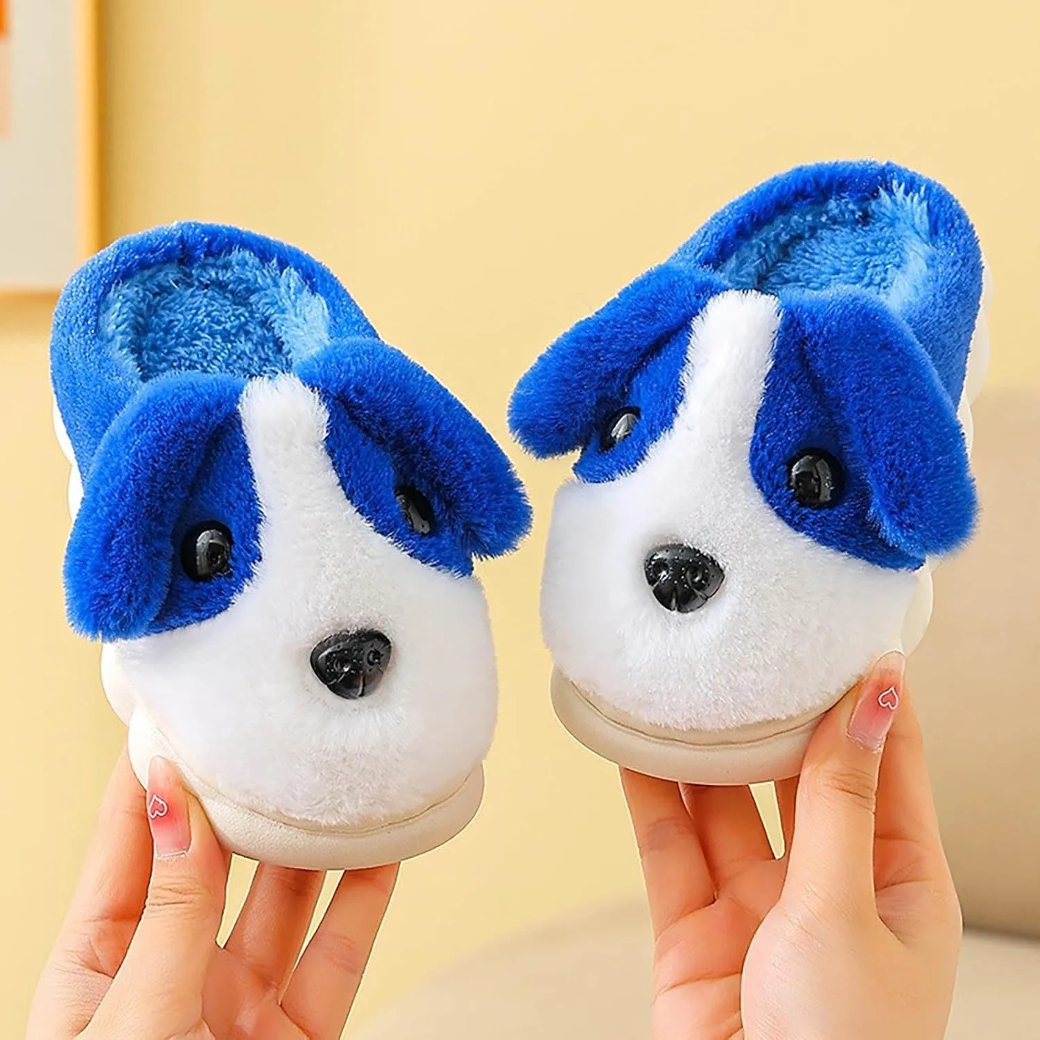 Bunny Slippers Children Boys Girls Winter Slippers Anti Slip Indoor Shoes Big Kids Little Girls Sequin Slippers