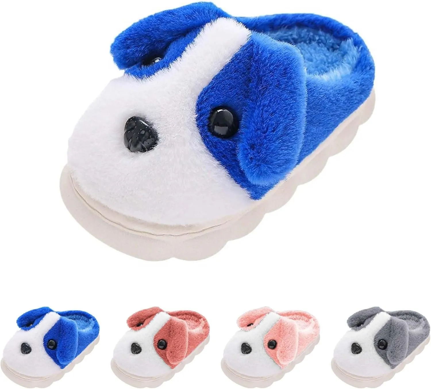 Bunny Slippers Children Boys Girls Winter Slippers Anti Slip Indoor Shoes Big Kids Little Girls Sequin Slippers