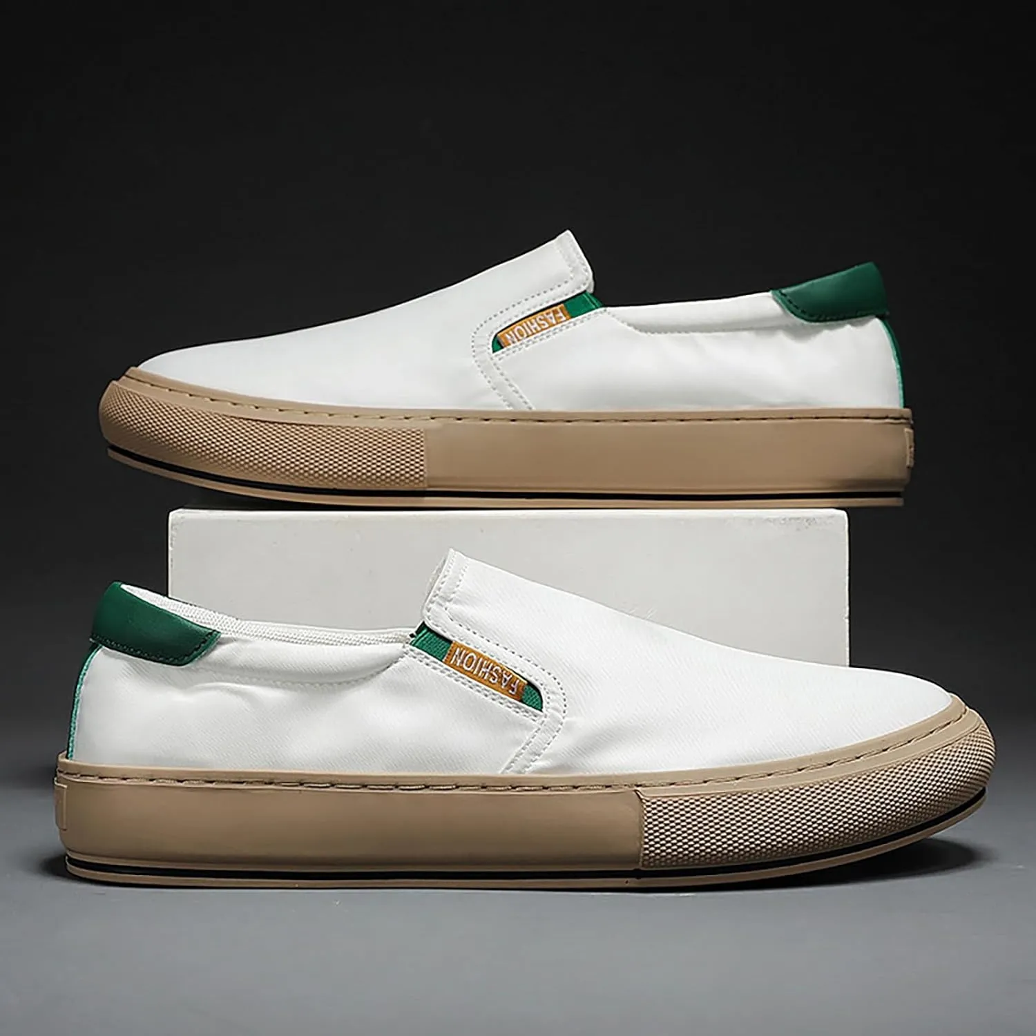 Canvas Summer Men's Shoes Korean Version of The Trend of Ice Cloth Breathable Board Shoes Men S Casual Dress Shoes Men's Sand
