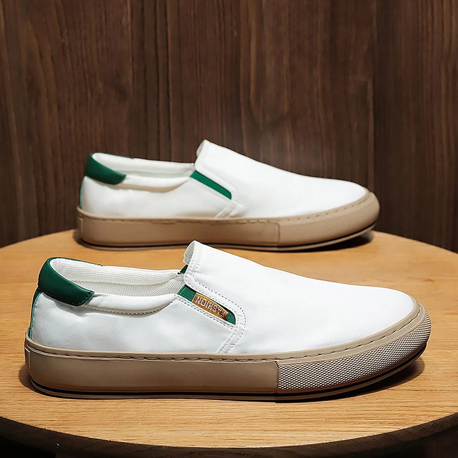 Canvas Summer Men's Shoes Korean Version of The Trend of Ice Cloth Breathable Board Shoes Men S Casual Dress Shoes Men's Sand