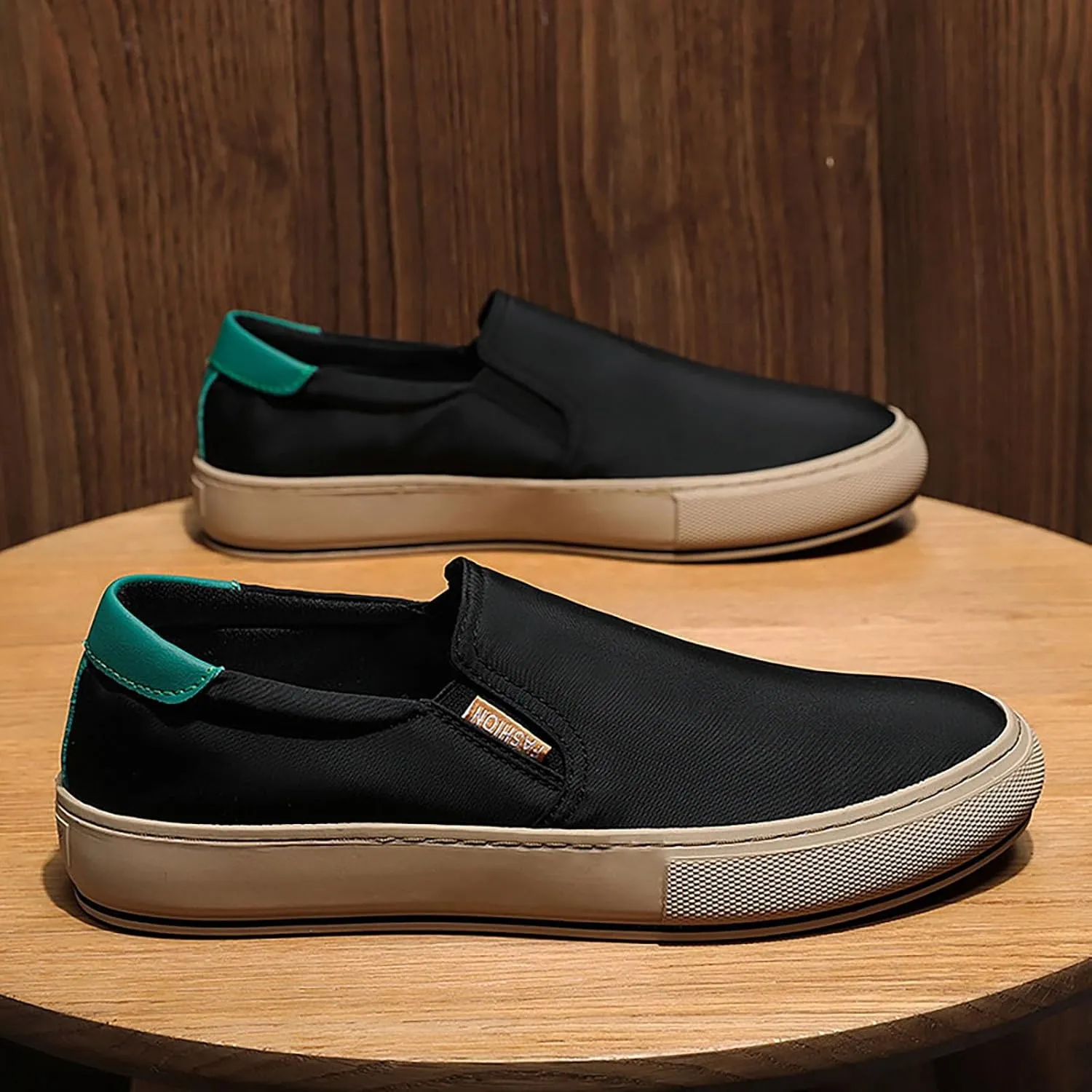 Canvas Summer Men's Shoes Korean Version of The Trend of Ice Cloth Breathable Board Shoes Men S Casual Dress Shoes Men's Sand