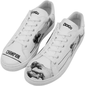 Casual Sneakers for Men - Vegan Leather and Unique Design Walking Sneakers for Men