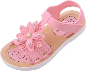 Children Sandals Soft Flat Shoes Fashion Comfortable Bow Soft Bottom Lightweight Baby Princess Sandals Princess Dress Up