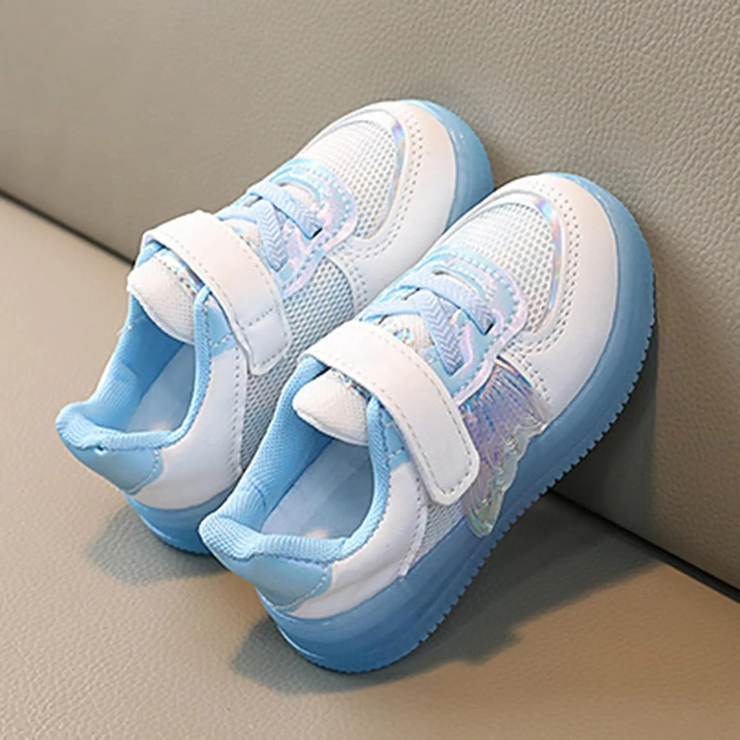 Children Shoes LED Light Emitting Shoes Fashion Children Sports Light Shoes Mesh Breathable Toddler Girls Size 6 Shoes