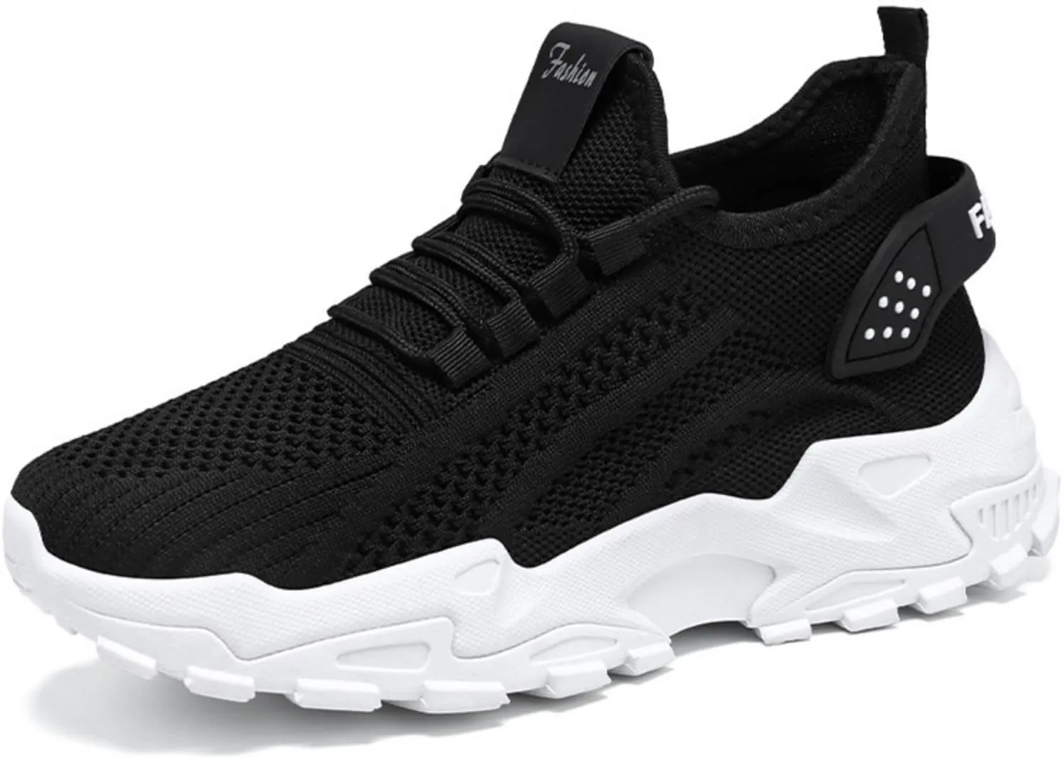 Chunky Sneakers for Women Lightweight Slip On Sneakers Comfortable Workout Sport Work Casual Tennis Shoes Fashion Breathable Soft Sole Arch Support Non-Slip Shoes