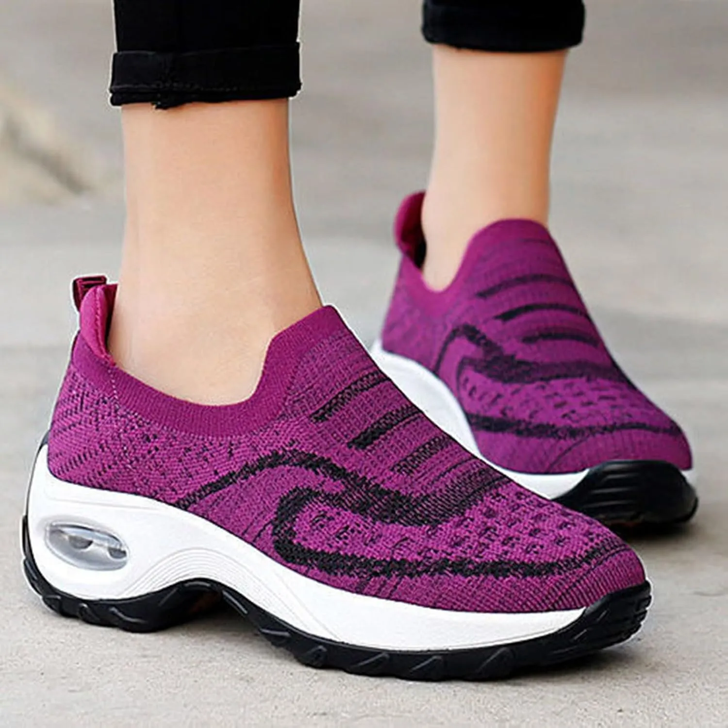 Classic Athletic Skateboard Sneakers for Women Breathable Zero Drop Adjustable Barefoot Shoes Labor Work Shoe