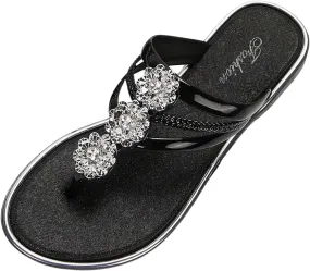 Cool Slippers Female Soft Soled Non Slip Wear Resisting Flat Beach Flops Lady Sandals Women Womens Insoles for Sandals