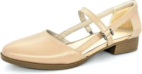 Derimi'O Mary Jane Shoes Women - Elegant Low Heel Mary Janes - Comfortable and Stylish Mary Jane Flats for Everyday Wear - Classic Design Mary Jane Pumps with Secure Strap